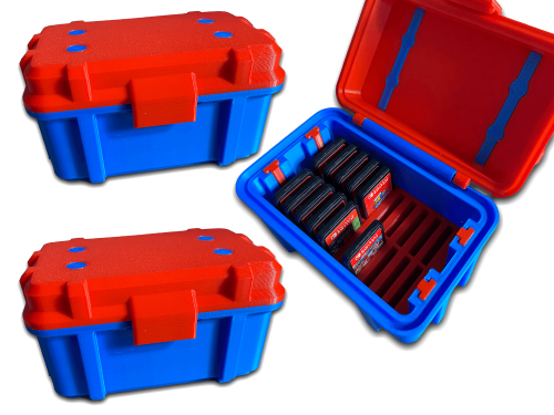 Minikiste Schutzkoffer Aufbewahrung passend für Switch Spiele